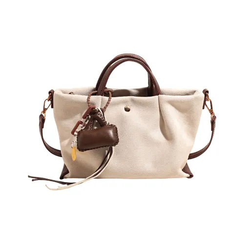 Meow In The Grass Замша Плечевая Сумка Женская Многоцветная