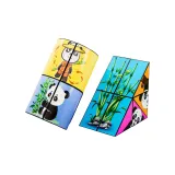 Панда [Цилиндр + Абстрактный] Универсальный Кубик Рубика