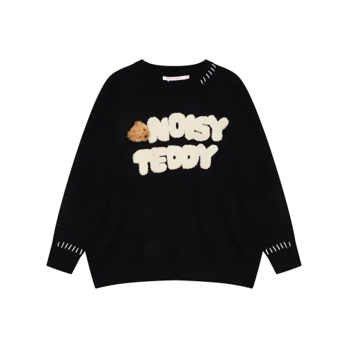 NOISY TEDDY Длинный рукав Свитер Унисекс