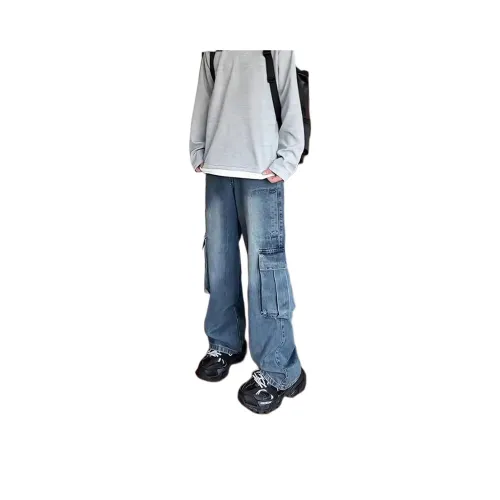 Gyoza Pasta Синий Унисекс Джинсы