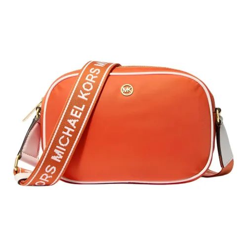 MICHAEL KORS Jet Set Нейлон Camera Сумка Сумка через плечо Средняя Женская Красная Глина