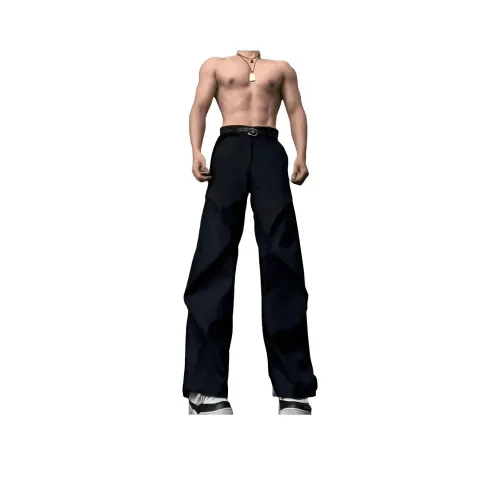 MORii Черные Унисекс Повседневные Штаны