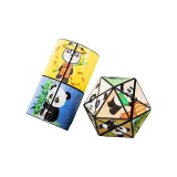 Панда [Цилиндр + Космос] Универсальный Кубик Рубика