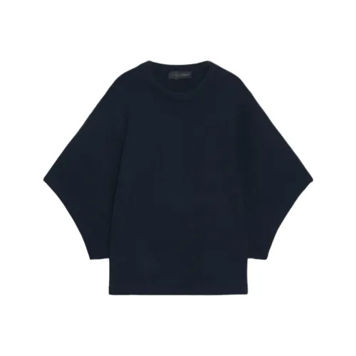 ZARA Морской синий Женский Трикотаж