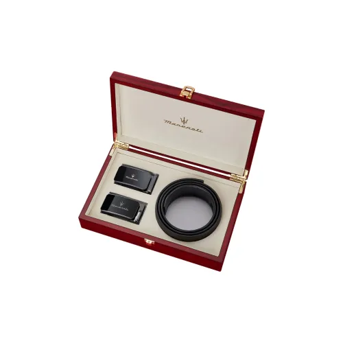 Maserati Коровья кожа Бизнес Офисный стиль Etiquette Ремень Модный Универсальный Студенты Ремень Мужской Ширина 3,5 см