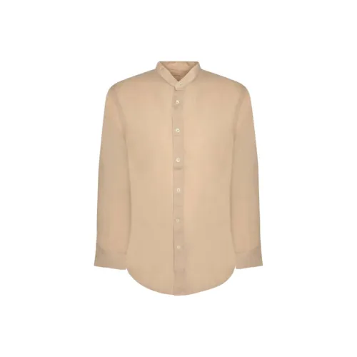 120% LINO Light Brown Мужские Рубашки