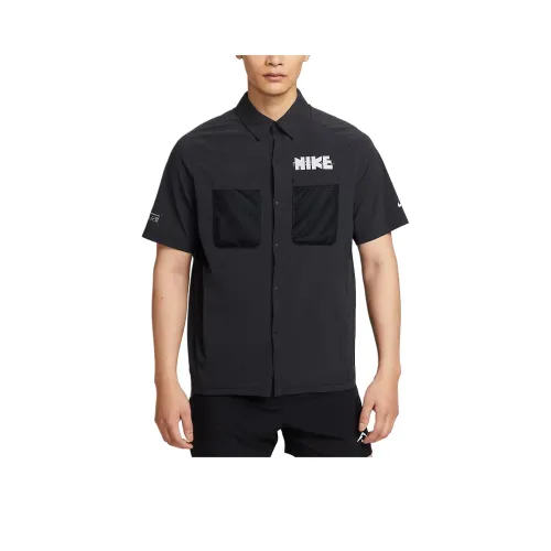 Nike Dri Fit Мужские Черные Рубашки