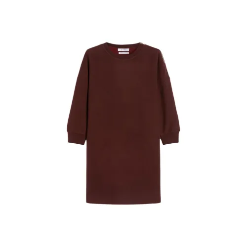 MaxMara Длинное платье с длинными рукавами женское