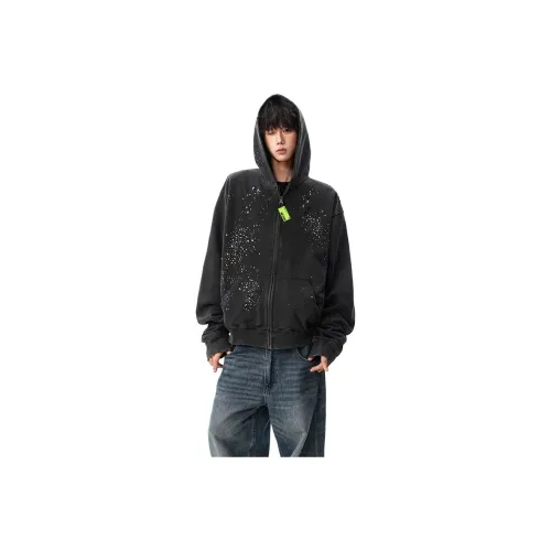 W7H1 Черный Унисекс Свитшоты