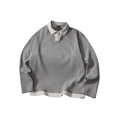 Gyxt Метеоритный серый Мужская рубашка поло