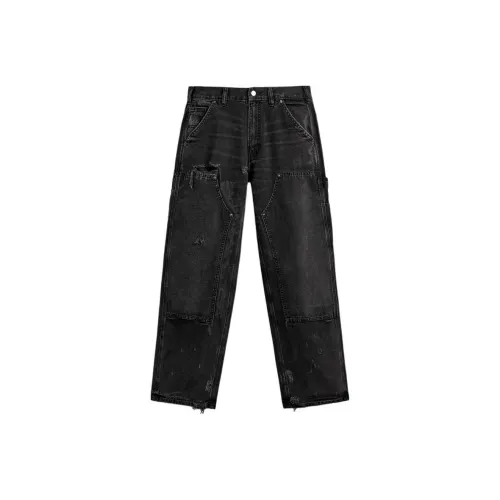 ZARA Мужские черные джинсы