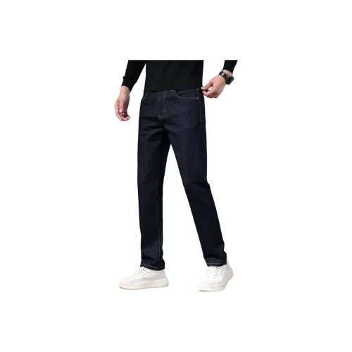 ZENGZHI Джинсы Облегающий крой Прямой крой Унисекс