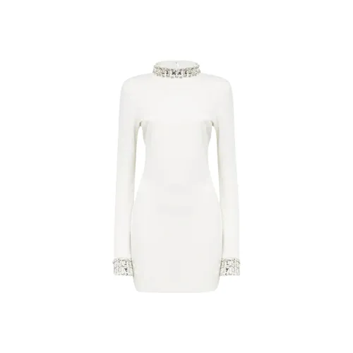 Blugirl Blumarine Длинное платье с длинными рукавами женское