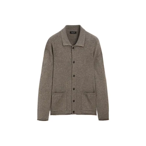 Massimo Dutti Темно-зеленый Мужской Трикотаж