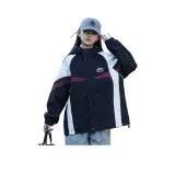 Черное пальто с флисовой подкладкой