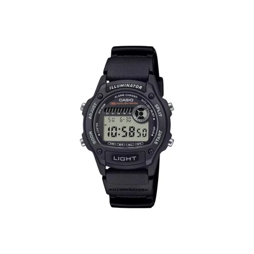 CASIO Standard Series Кварцевый механизм Смольный ремешок Часы Унисекс Серый циферблат