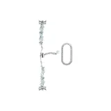 Прозрачный, блестящий, розовый, бабочка + одиночный, ромб, вырез, чехол