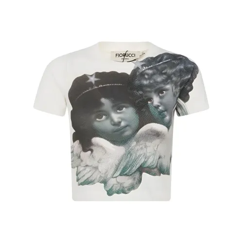 FIORUCCI Стандартная футболка Женская Белая