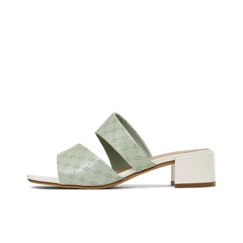 Azzurra Gronchi One Ремешок Сандалии Светло-Зеленые Женские