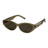 Рамка Cold Tea Brown с серыми линзами [E8020 HD Нейлон]