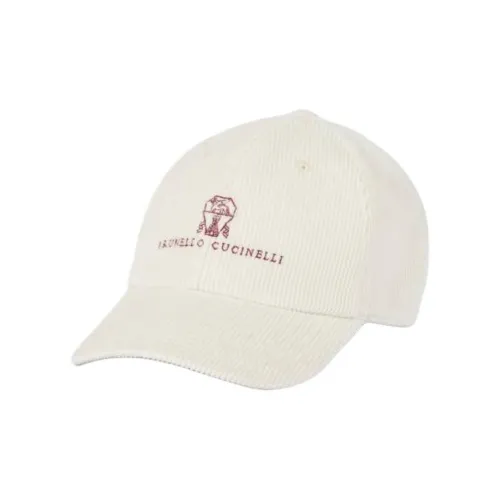 BRUNELLO CUCINELLI Хлопок Кепки Мужские Экрю