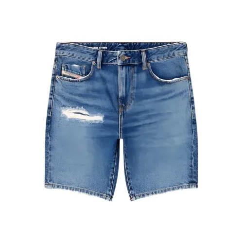 DIESEL Blue Men's Denim Shorts DIESEL Синий Мужские Джинсовые Шорты