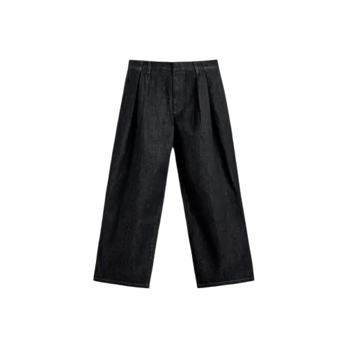 ZARA Морской синий Мужские Джинсы