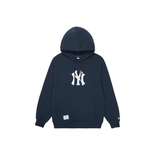 New Era Темно-синие унисекс свитшоты