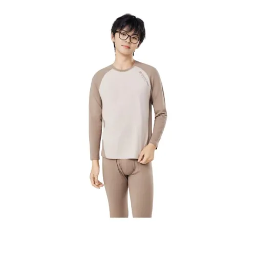 Cotton Gene Какао-кофейный Мужской Термокомплекты