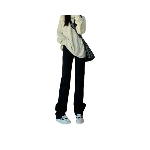 UOOHE Черные Женские Джинсы