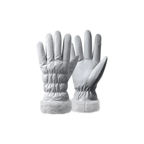 NANJIREN Утолщенные Теплые Перчатки Женские