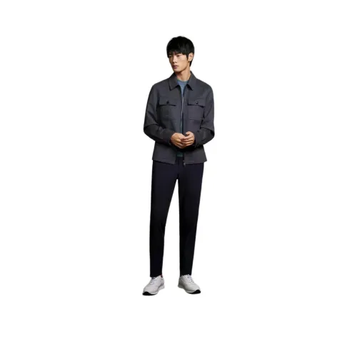 ERDOS Летняя ночь Синий Мужские Повседневные Штаны