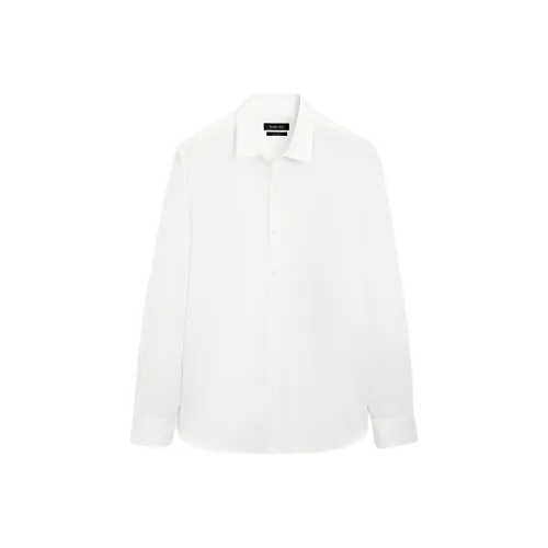 Massimo Dutti Белые Мужские Рубашки