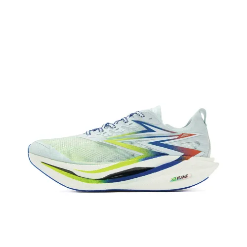 361° Flame 4,5 Амортизация Устойчивость к истиранию Дышащий Низкий Топ Карбоновая плита Беговые кроссовки Унисекс Лунный камень Синий