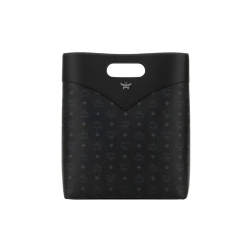 MCM Canvas Bag Standard Women's Black