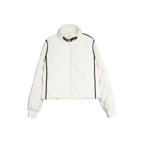 ELLE Белый Женский Пуховик