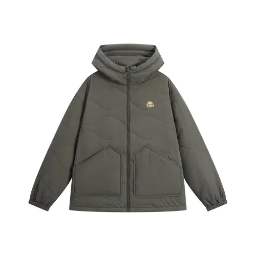 KAPPA PLAYER Хлопковый пуховик унисекс Chimera зеленый