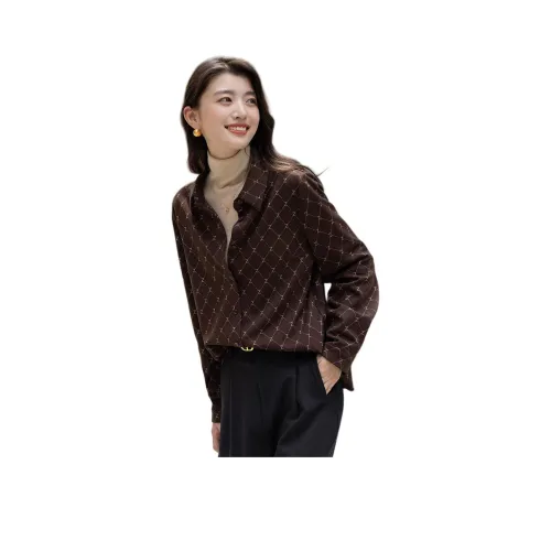Dme Кофе Женские Рубашки