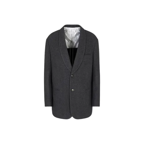 GIORGIO ARMANI Серый Мужской Деловой костюм