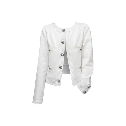 ABBY GODDESS Осенняя джинсовая куртка для женщин