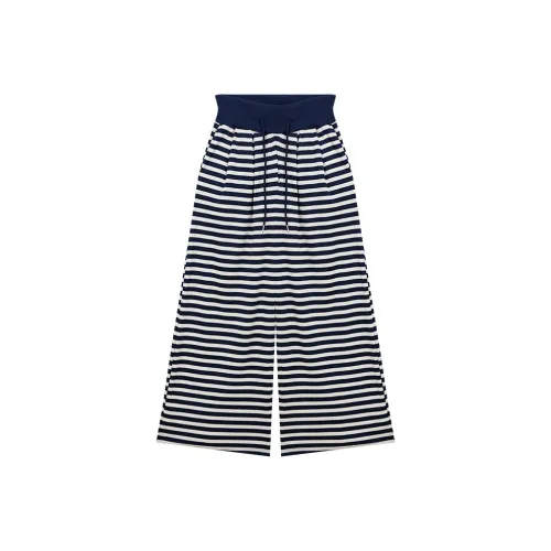 SUSANSAN Полосы Цветовой блок Женские Повседневные Брюки