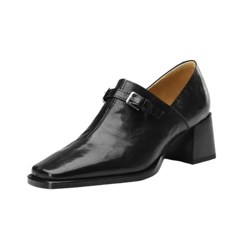 Wuji Квадратный носок Deep Палец Обувь без подкладки Для Женских Женские