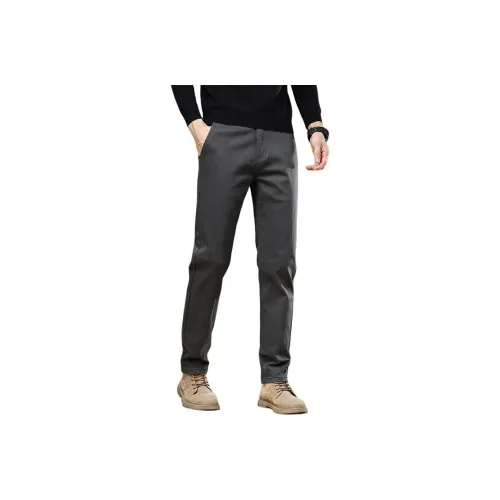 ZENGZHI Повседневные брюки облегающий крой прямой крой унисекс