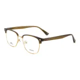 Прозрачный зеленый | Золотой-C17 Только оправа