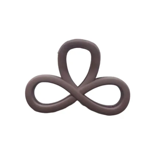 XILING Матовый Коричневый Акриловый Крабик Заколка Женская