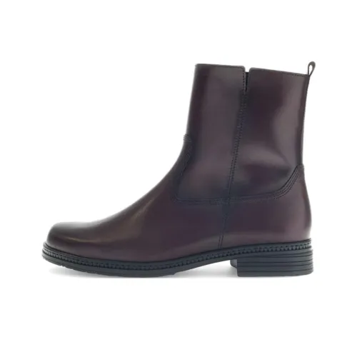 Gabor Модные ботильоны 3 см женские красно-коричневые