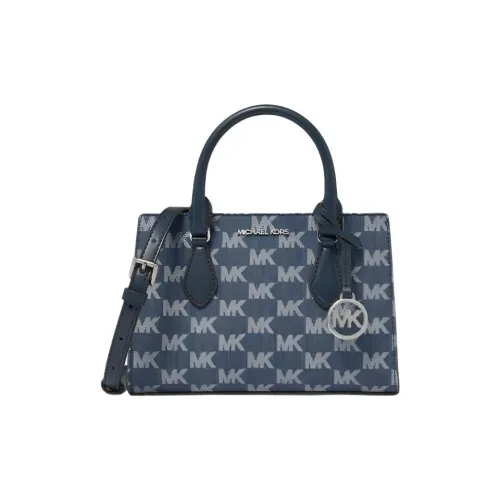 MICHAEL KORS SHEILA Искусственная кожа Тоут Сумка Сумка для покупок Сумка Маленькая Женская Джинсовый синий