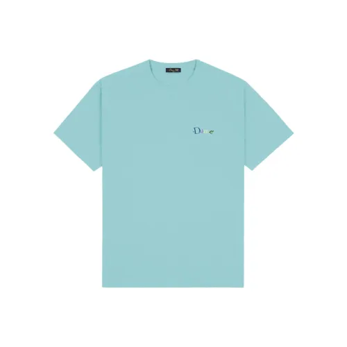 Dime Винтажный Синий Зеленый Унисекс T-Рубашки