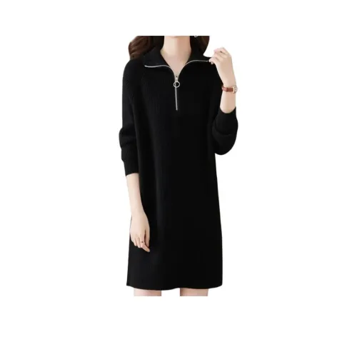 HAPG Длинное платье с длинными рукавами женское