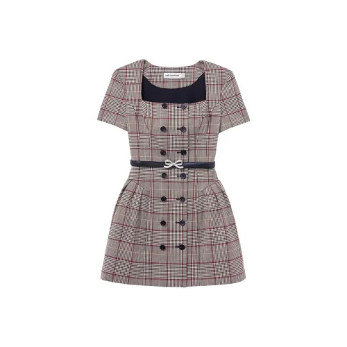 Self Портрет Короткий рукав Платье Женское